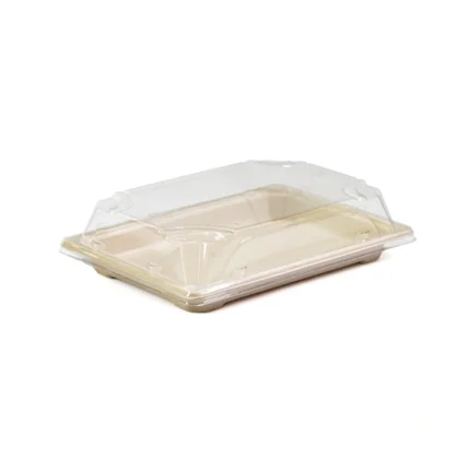 ECO-Bagasse-Sushi-Trays-PET-Lid